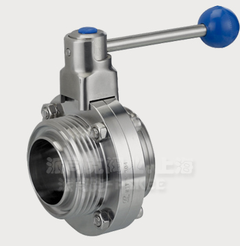 卫生级螺纹蝶阀