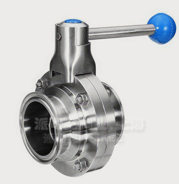 卫生级卡箍式蝶阀