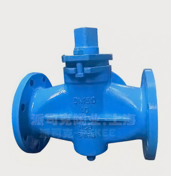 二通铸钢法兰旋塞阀