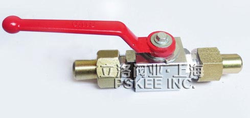 天然气高压球阀实物图2