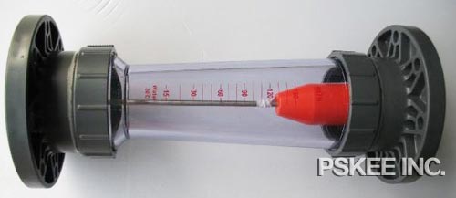 塑料浮子流量计实物图2