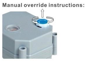 不锈钢手动功能微型电动球阀