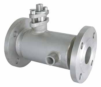 缩径保温夹套球阀