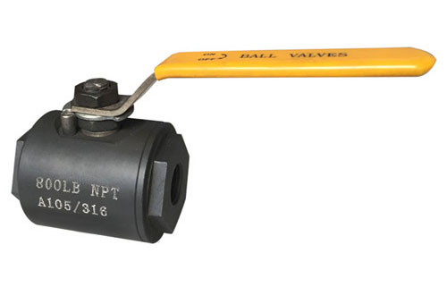 二片式锻钢球阀图2