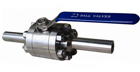 三片式锻钢球阀图3