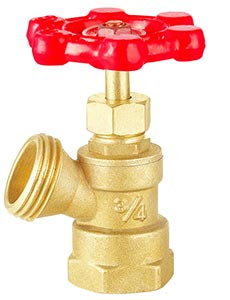 黄铜角式截止阀实物图1