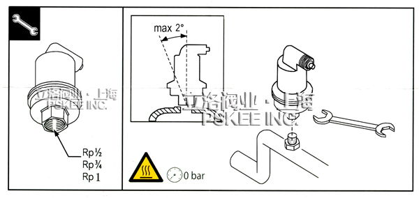 不漏液自动排气阀安装图4