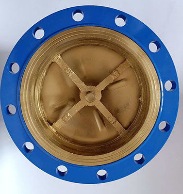 消声防水锤止回阀实物图3