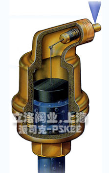 不漏液排气阀结构图