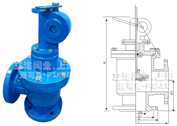 手动快开排泥阀结构图