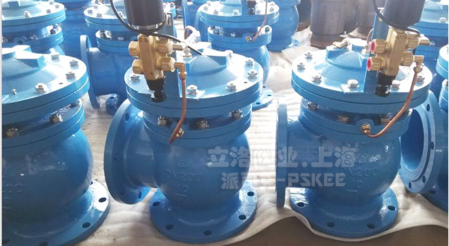 气动角式排泥阀实物图