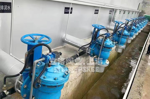 膜片式快开排泥阀现场图