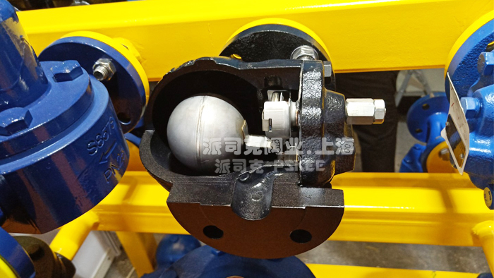 杠杆浮球式蒸汽疏水阀图