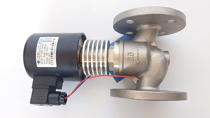 ZCGL高温蒸汽电磁阀图