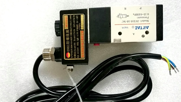 二位五通气体电磁阀图