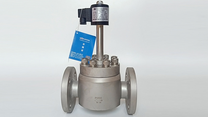 法兰低温电磁阀图片