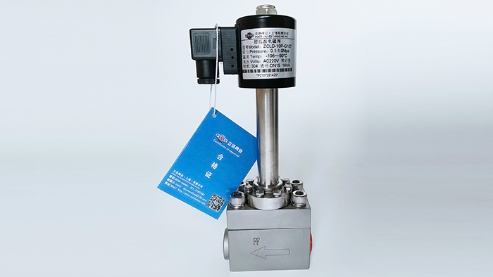 螺纹低温电磁阀图片