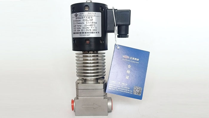 不锈钢螺纹蒸汽电磁阀图片