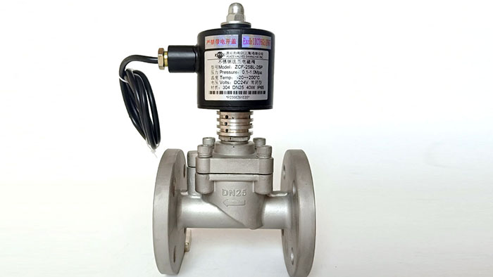 不锈钢防爆蒸汽电磁阀图片