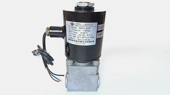 NPT高压电磁阀图片
