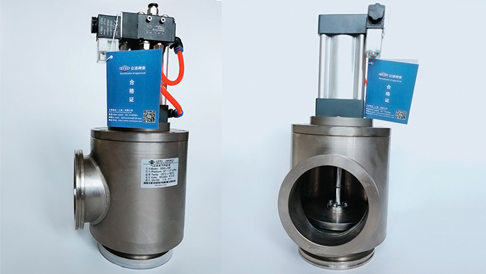 气动高真空挡板阀图片