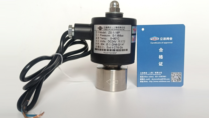 气体防爆电磁阀图片