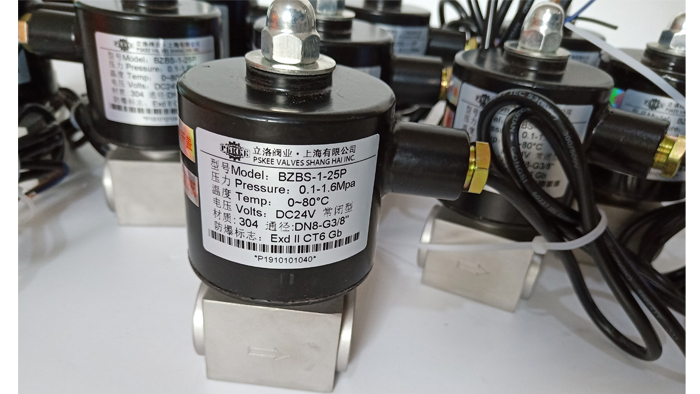 ZBS不锈钢防爆电磁阀图片