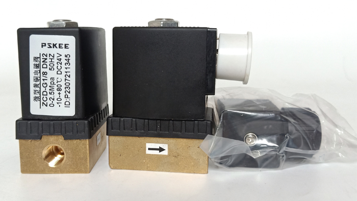 ZCD微型黄铜电磁阀图片