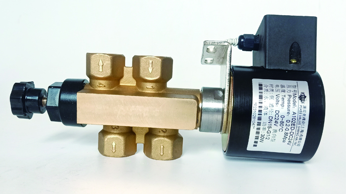 二位三通换向电磁阀图片