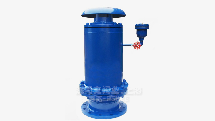 三级缓闭防水锤型空气阀图片