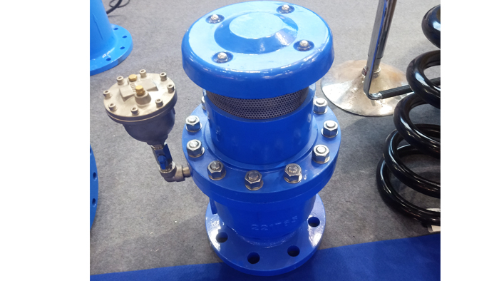 三级缓闭防水锤型排气阀图片