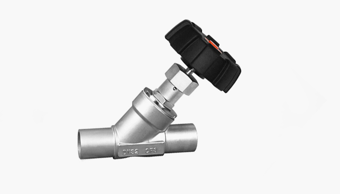 手动焊接角座阀图片