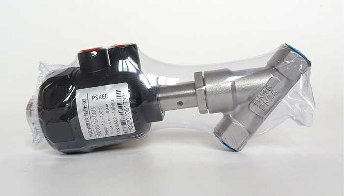 宝得型气动角座阀图片