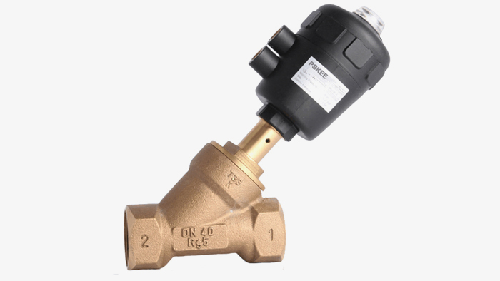 宝德型锡青铜气动角座阀图片