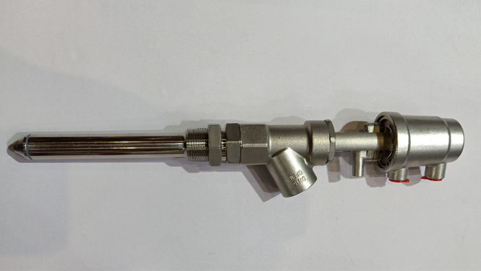 不锈钢灌装角座阀图片