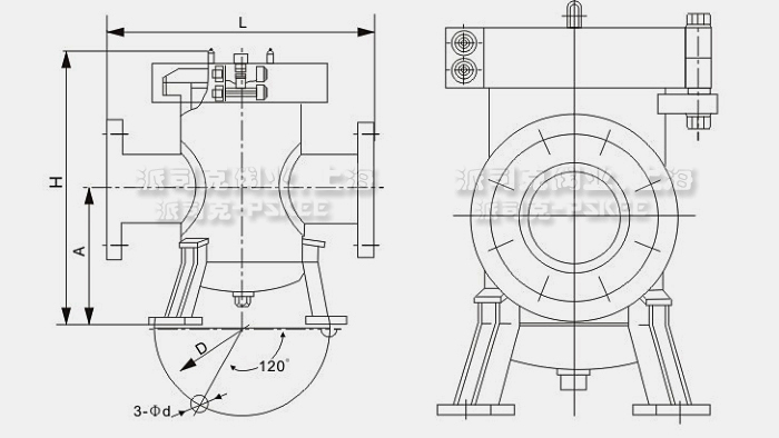 LPG-II过滤器结构图