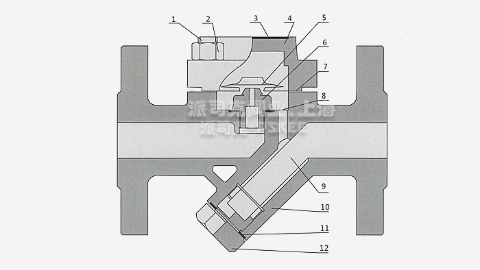 膜盒式蒸汽疏水阀结构图