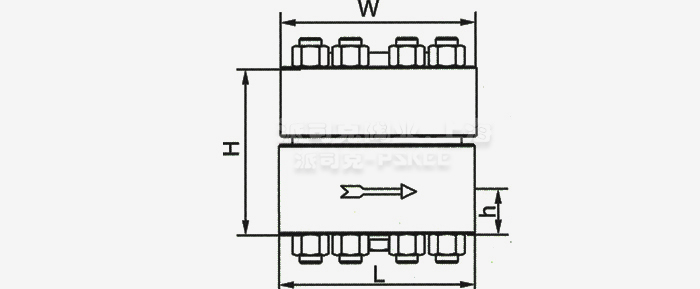 高温高压圆盘式疏水阀尺寸图