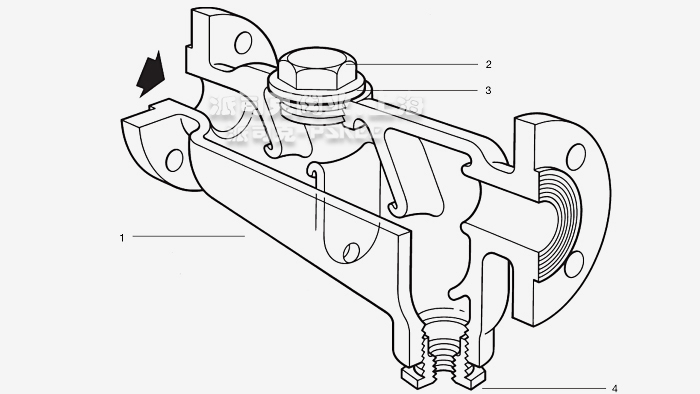 CF41汽水分离器结构图