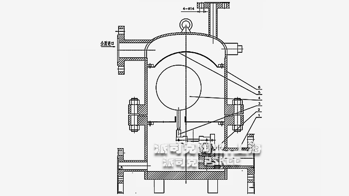 天然气疏水阀结构图