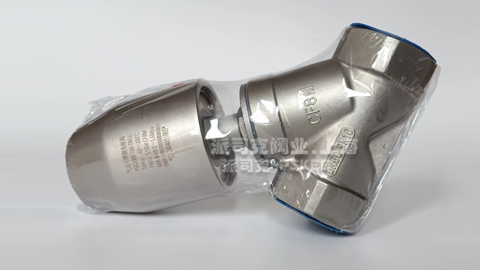 进口款二位二通角座阀图片