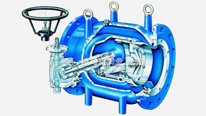电动活塞式流量调节阀结构图