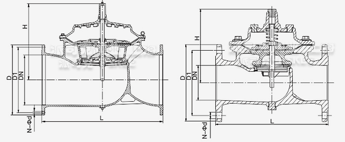 700X水泵控制阀结构图