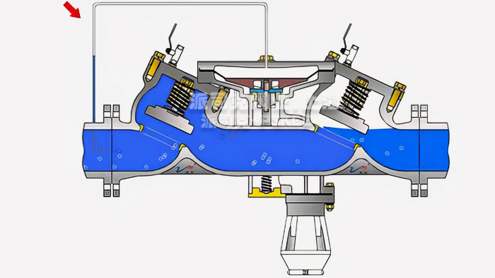 防污隔断阀结构图
