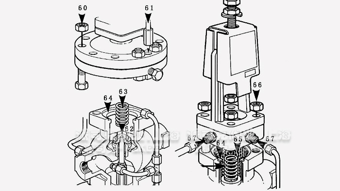 斯派莎克蒸汽减压阀结构图