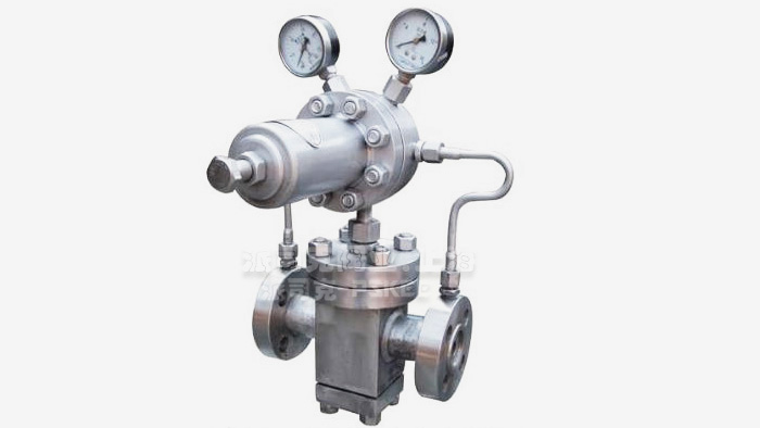 不锈钢先导活塞式气体减压阀图片