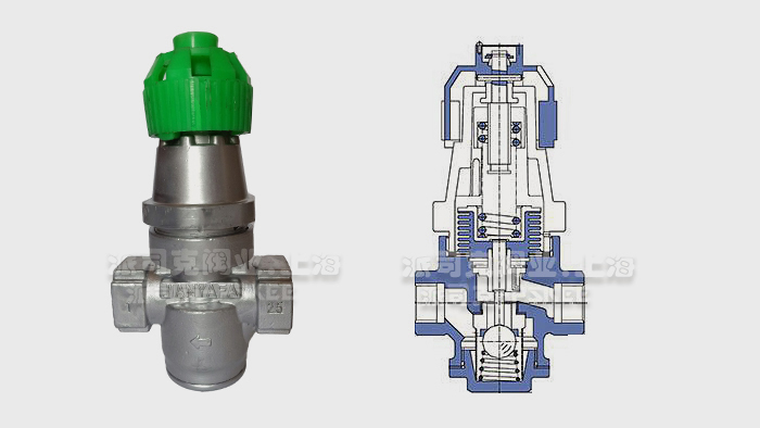 直接作用波纹管减压阀图片