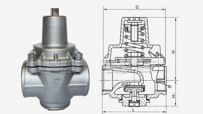 YZ11X支管减压阀结构图