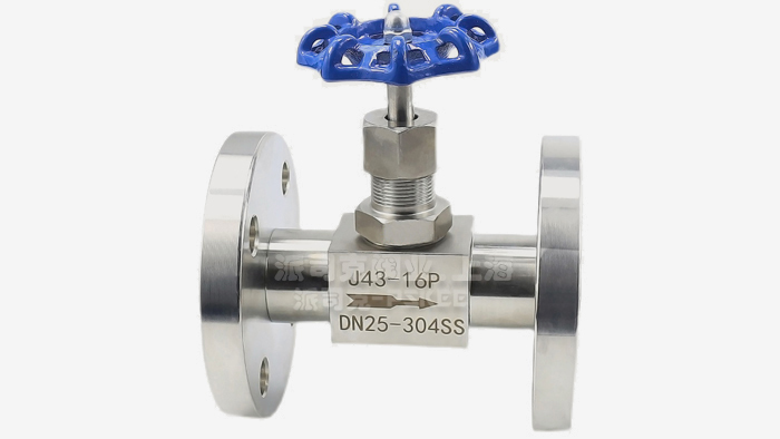 法兰针型阀图片