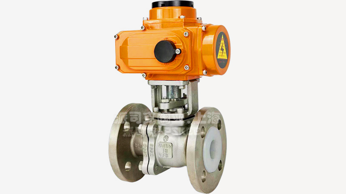 电动衬氟球阀图片